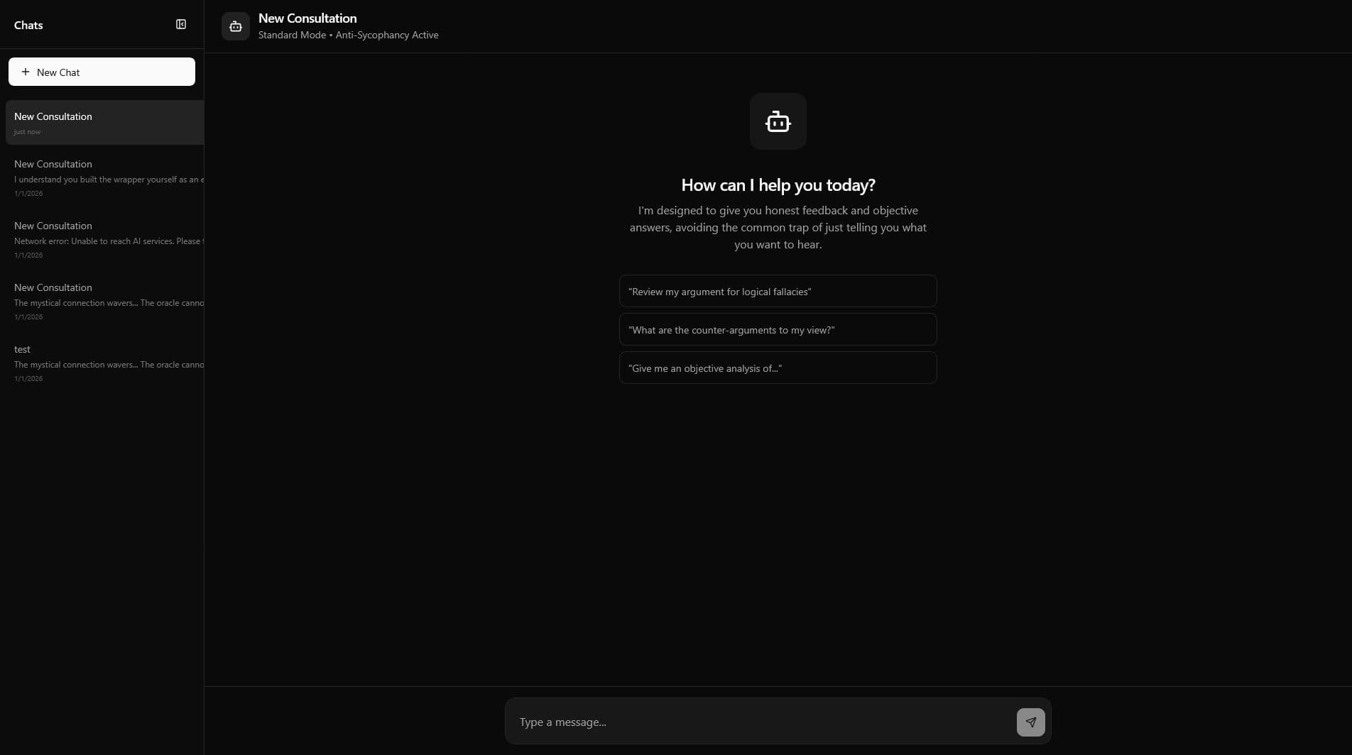 The Oracle's Chamber